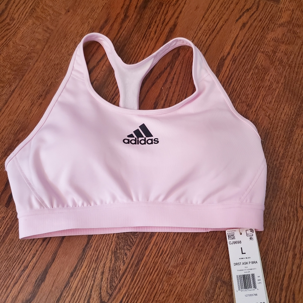 Adidas pink sports bra! NWT.